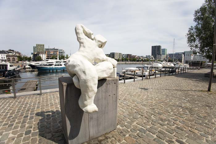 't Eilandje in Antwerpen i een toeristische trekpleister in de Koekenstad