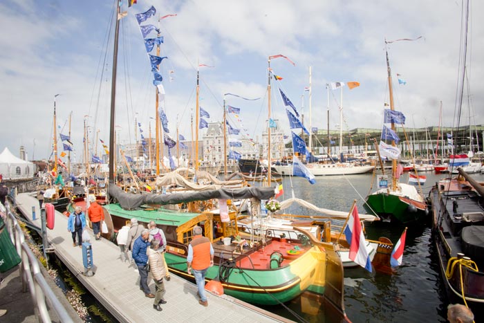 Historische schepen op Oostende voor Anker 2023